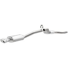 Load image into Gallery viewer, MagnaFlow 12 VW Jetta 2.0L Turbocharged Dual Straight D/S Rear Exit Stainless Cat Back Perf Exhaust - 15158