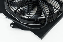 Load image into Gallery viewer, CSF 92-00 Honda Civic All-Aluminum Fan Shroud w/12in SPAL Fan - Black Finish - 2858FB