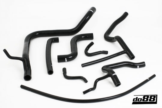 do88 SAAB 900 Turbo T8 81-89 Coolant Hoses Black - DO88-KIT131S