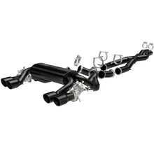 Load image into Gallery viewer, MagnaFlow 15 BMW M3/M4 L6 3.0L SS Cat-Back Perf. Sport Quad Split Rear Exit Exht - 3.5in Black Tips - 19187