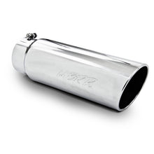 Load image into Gallery viewer, MBRP Universal Tip 6in OD Angled Rolled End 5in Inlet 18in Length T304 Exhaust - T5125