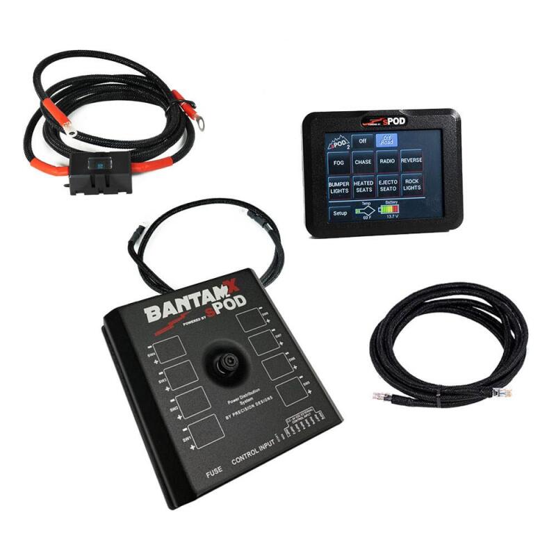 sPOD BantamX Touchscreen for 84in Battery Cables - BXTSBUNI84