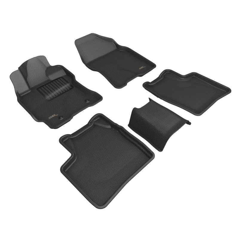 3D MAXpider 04-09 Toyota Prius Kagu Black Full Set - L1TY14501509