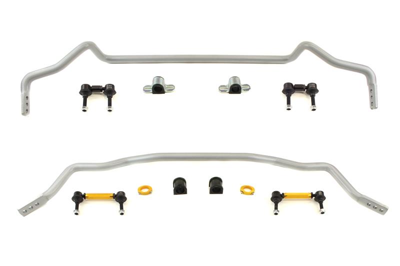 Whiteline 10-15 Mitsubishi Lancer EVO (MR/GSR) / 2015 EVO Final Edition Front & Rear Sway Bar Kit - BMK010
