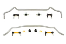 Load image into Gallery viewer, Whiteline 10-15 Mitsubishi Lancer EVO (MR/GSR) / 2015 EVO Final Edition Front &amp; Rear Sway Bar Kit - BMK010