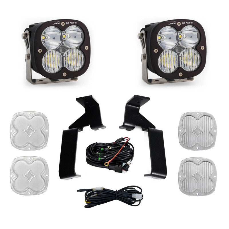 Baja Designs 21-25 Ford Raptor (Base/37/R)  XL Sport A-Pillar Kit - 448058