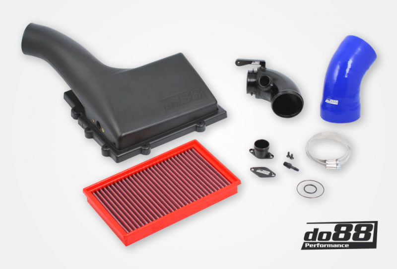 do88 VAG 1.8 2.0 TSI (MQB) V1 Intake System w/Inlet Pipe Blue Hose Filter - LF-120-B-F-130