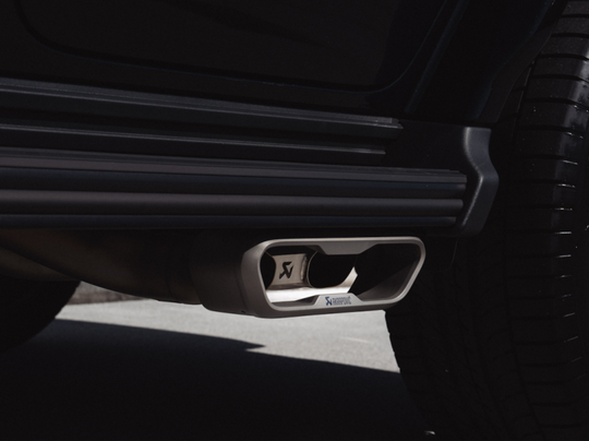 Akrapovic 2025 Mercedes-AMG G63 (W465) Tail Pipe Set (Titanium) - TP-T/S/24/1