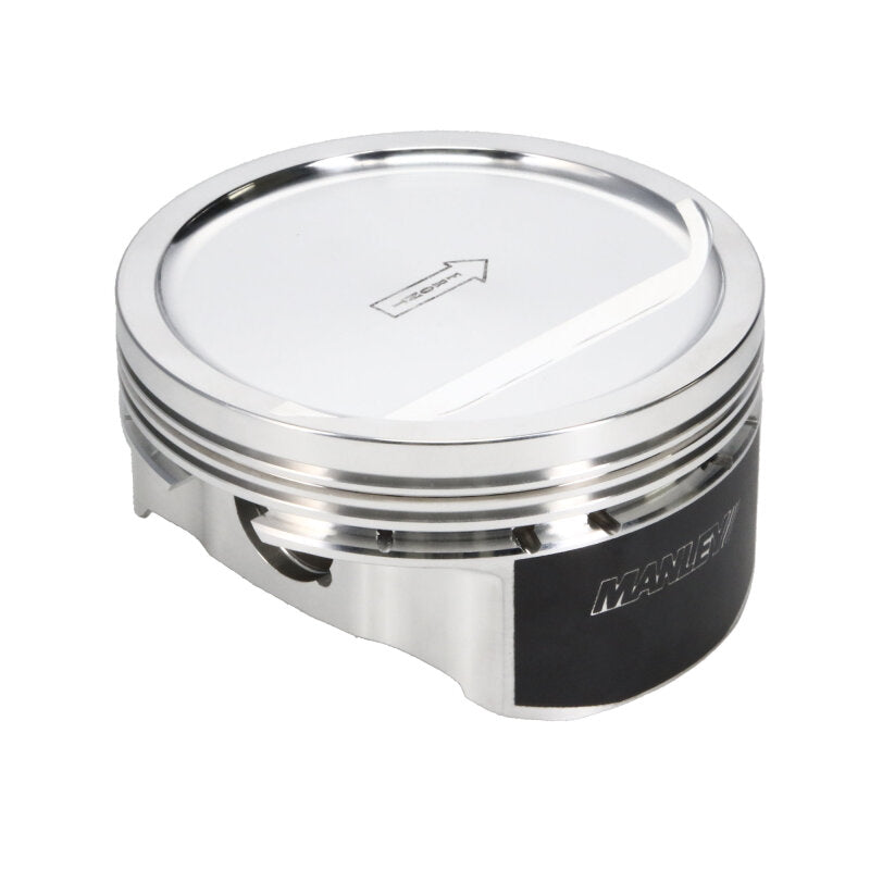 Manley Small Block Chevy LS Series 3.905in Bore - 1.115in CD - -18 cc Dish Platinum Series Pistons - 596207C-8