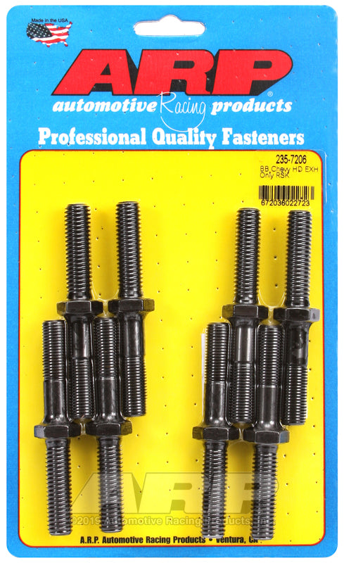 ARP BB Chevy alum head exhaust only Rocker Arm Stud Kit - 235-7206