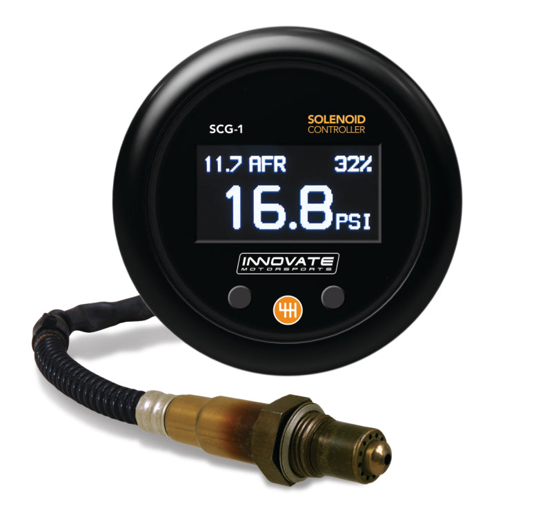 Innovate SCG-1 Solenoid inBoostin Controller & Wideband Gauge Kit - 3882