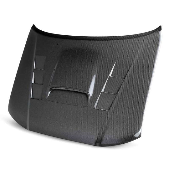 Seibon 05-11 Toyota Tacoma TS-Style Carbon Fiber Hood - HD05TYTA-TS