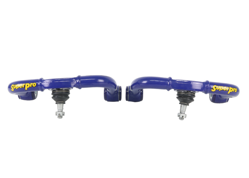 SuperPro 05-21 Nissan Frontier - Fixed Offset Upper Control Arm Set - Camber/Caster Correction - TRC6540