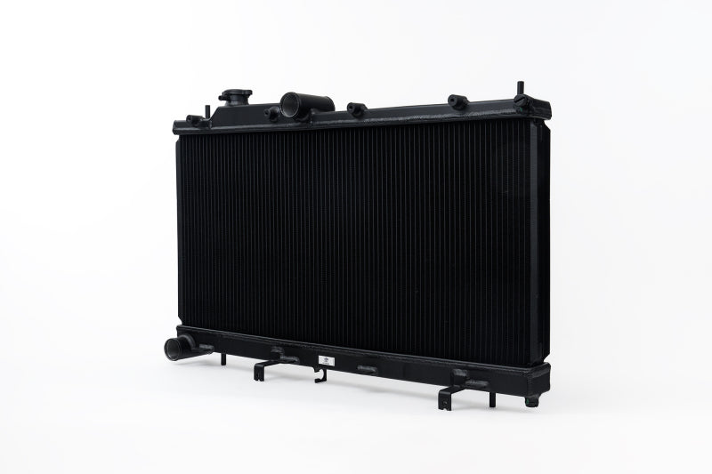 CSF 08-21 Subaru WRX/STI 2-Row 42mm Race-Spec All Aluminum Radiator - Black - 7095B