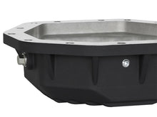Load image into Gallery viewer, aFe Power Pro Ser Rear Diff Cover Black w/Mach Fins 2017 Ford Diesel Trucks V8-6.7L(td) Dana M275-14 - 46-70352