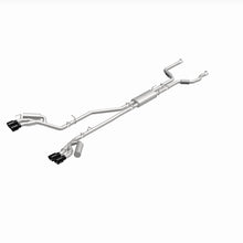 Load image into Gallery viewer, MagnaFlow 20-21 Ford Explorer 3.0L V6 Dual Exit Quad Black Chrome Tip Street Series Cat-Back Exhaust - 19515