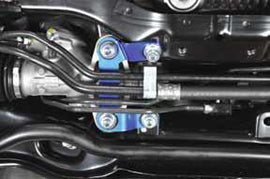 Cusco Power Steering Rack Brace 08+ Impeza GRB/GVB/GH/GE/Forester SH5/9 / 03-09 Legacy BP5/BL5 - 692 026 ALHD