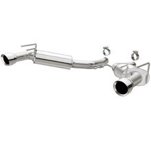 Load image into Gallery viewer, MagnaFlow Street Series Axle Back 14-15 Chevy Camaro 6.2L V8 SS Polished Dual Split Rear Exit - 19185