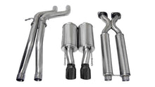 Load image into Gallery viewer, Corsa 2006-2010 Jeep Grand Cherokee 6.1L SRT-8 V8 Black Sport Cat-Back Exhaust - 14451BLK