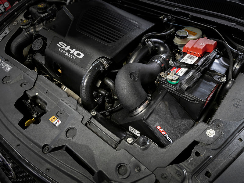 aFe Magnum FORCE Stage-2 Pro DRY S Cold Air Intake System 10-18 Ford Taurus SHO V6-3.5L (tt) - 54-13025D