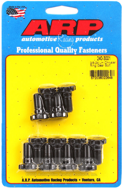 ARP Chrysler Ring Gear Bolt Kit - 240-3001