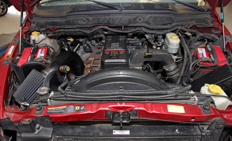 K&N 03-07 Dodge Ram Pickup 2500/3500 5.9L DSL Black Performance Intake Kit - 71-1532