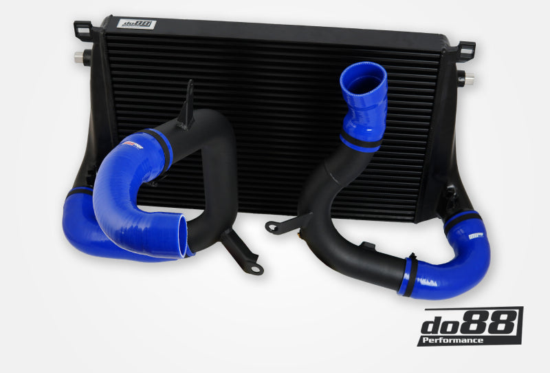 do88 VAG 2.0T EA888 Gen4 (300+hp) BigPack Intercooler Kit w/Blue Hoses - BIG-340-1-B