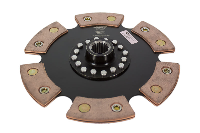 ACT 2007 Lotus Exige 6 Pad Rigid Race Disc - 6212003
