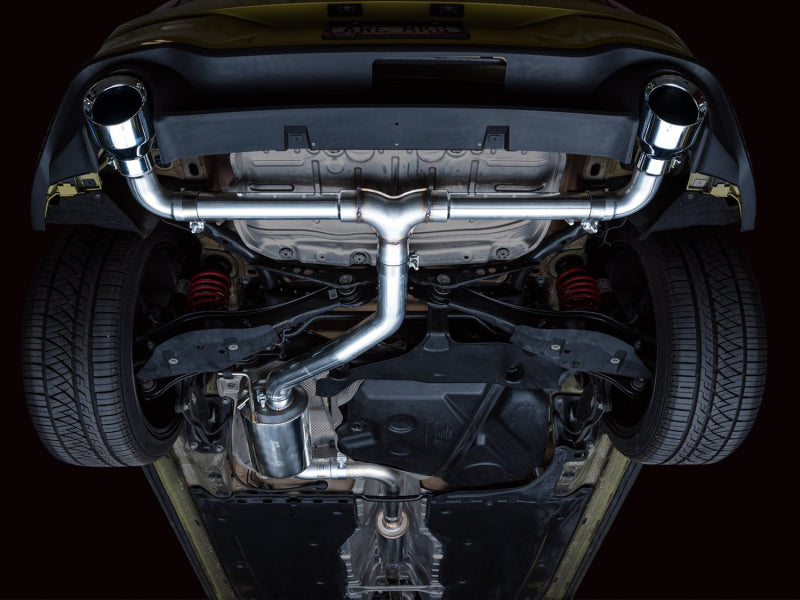 AWE Tuning 2022 VW GTI MK8 Touring Edition Exhaust - Chrome Silver Tips - 3015-32658