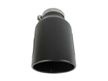Load image into Gallery viewer, aFe Power Universal 5in Inlet 8in Outlet MACH Force-XP Clamp-On Exhaust Tip - Black - 49T50801-B15