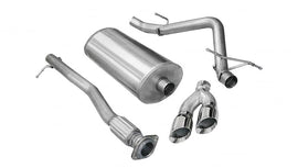 Corsa 2009-2009 Chevrolet Silverado Crew Cab/Short Bed 1500 4.8L V8 Polished Sport Cat-Back Exhaust - 14904