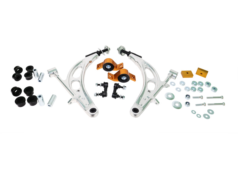 Whiteline 93-07 Subaru Impreza Front Lower Street Performance Alloy Control Arm Kit - KTA289