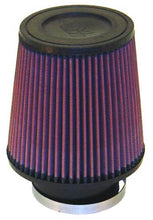 Load image into Gallery viewer, K&amp;N Universal Rubber Filter 3 1/2inch ID FLG / 6inch Base / 4-5/8inch Top / 6inch Height - RE-0950