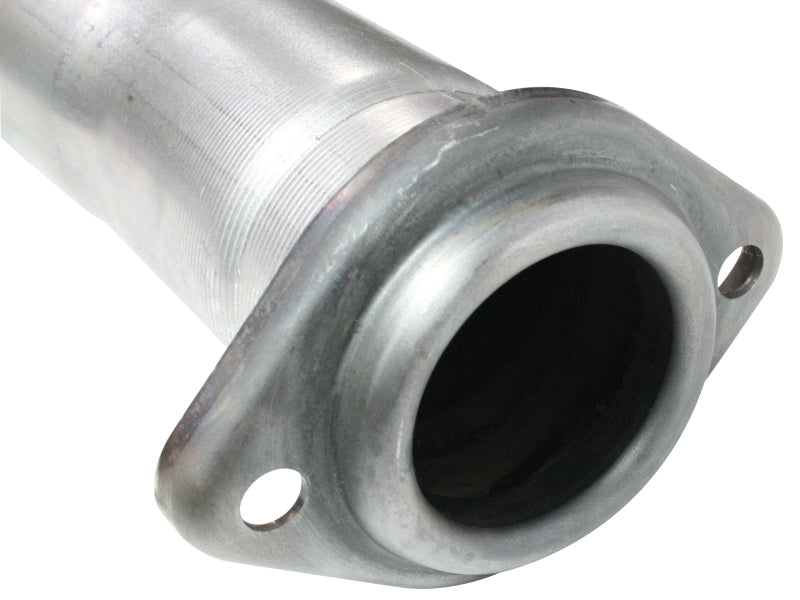 aFe Atlas Exhaust 4in Aluminized Cat-Back w/ 304 SS Black Tip 11-13 Ford F-150 EcoBoost V6 3.5L (tt) - 49-03041-B