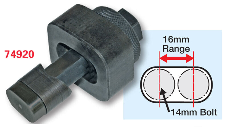 SPC Performance 14x16mm Slot Punch Tool - 74920