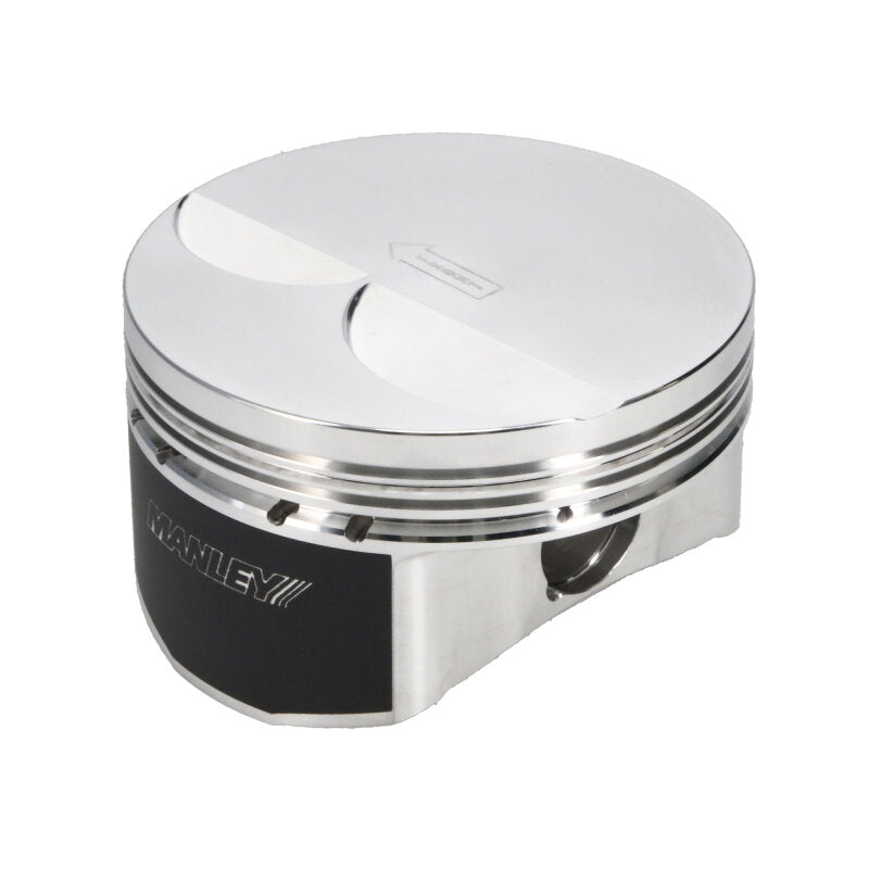 Manley Chevrolet LS Piston Set - 3.905in Bore 1.313in CH, -4.00 CC - 592107CE-8