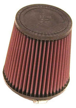 Load image into Gallery viewer, K&amp;N Filter Universal Rubber Filter Round Tapered 4.5in  Flange 5.875in Base 4.5 inch Top 6in  Height - RU-4740