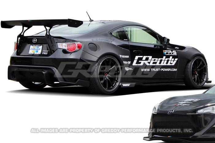 GReddy X Rocket Bunny Rear Over-Fender & Rear Bumper Trim (2 pcs) - 17010214