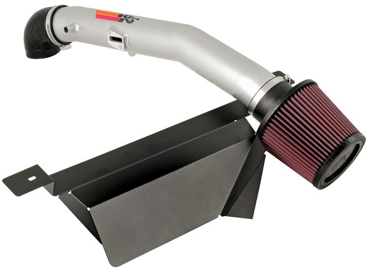 K&N 06-08 Pontiac Solstice / Saturn Sky L4-2.4L Silver Typhoon Short Ram Intake - 69-8432TS