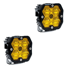 Load image into Gallery viewer, Baja Designs Squadron 2.0 Sport (Pair) LED Wide Cornering / No Harness - Baja Amber - 5578152NH