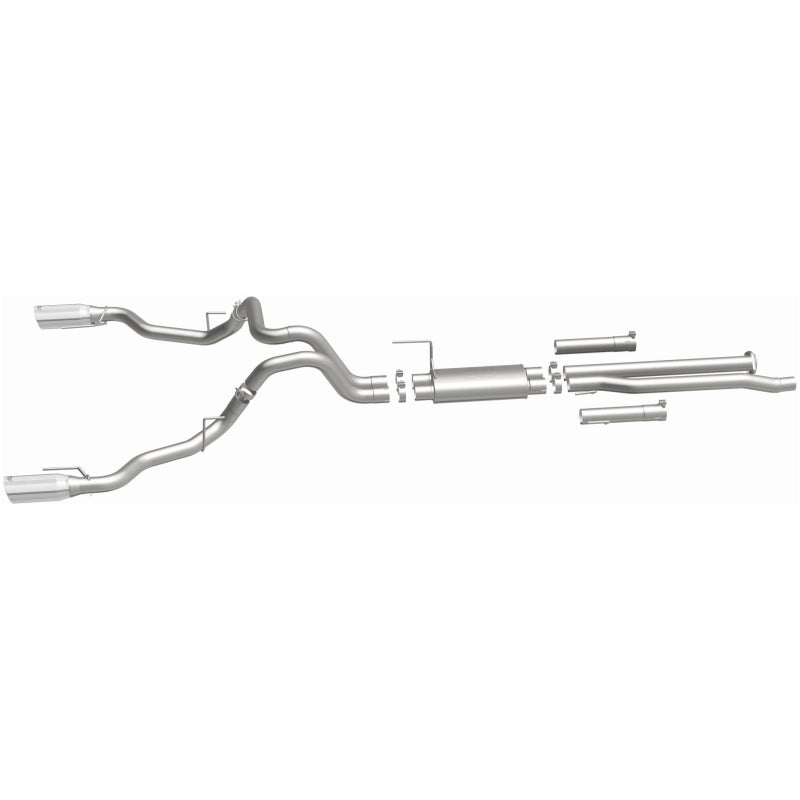 MagnaFlow SYS Cat-Back 2017 Ford F-150 Raptor 3.5L Dual 3in Tips - 19346