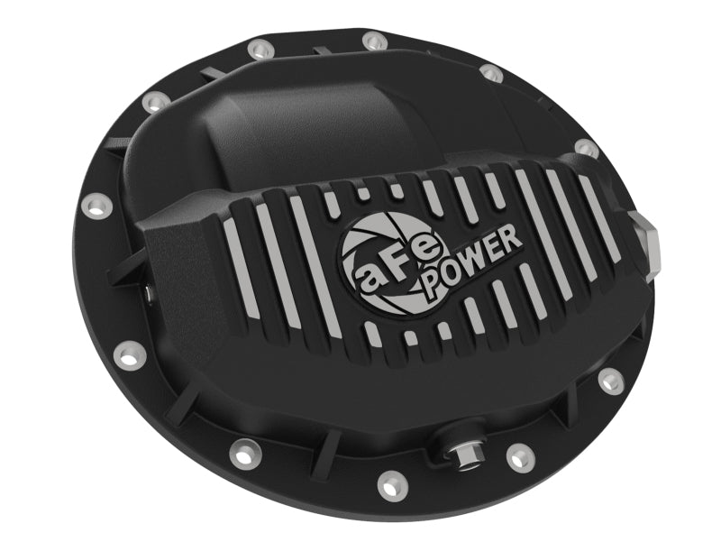 aFe Power Front/Rear Diff Cover Kit w/ Oil 13-18 Dodge L6 Trucks (AAM 9.25-12 & AAM 11.5/12-14) - 46-7701AB