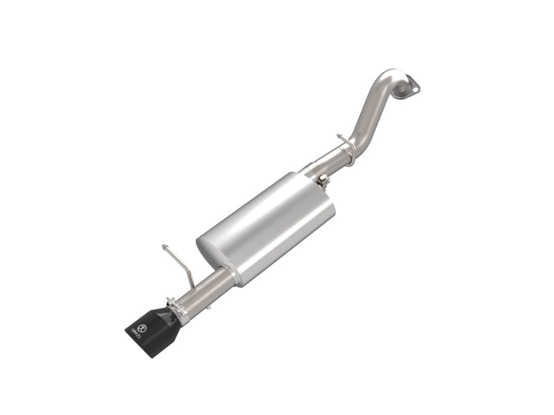aFe 14-19 Toyota Corolla 1.8L Takeda 2.5in 304SS Axle-Back Exhaust w/ Black Tip - 49-36083-B