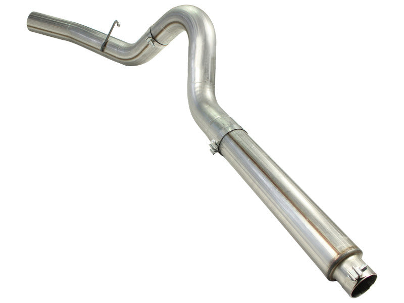 aFe MACHForce XP 5in DPF-Back Stainless Steel Exh Sys, No tip, Ford Diesel Trucks 08-10 V8-6.4L - 49-43054
