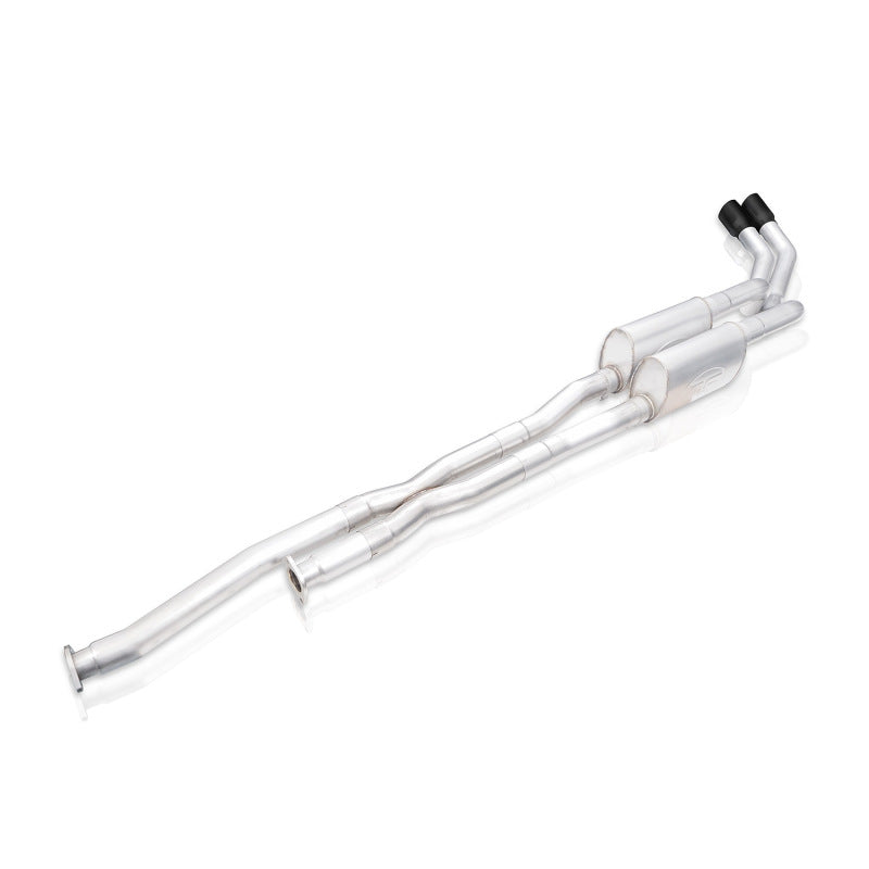 Stainless Works 2014+ Toyota Tundra 5.7L Legend Series Cat-Back Exhaust w/Black Tips - TOYT14CBL-B