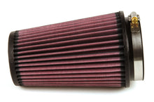 Load image into Gallery viewer, K&amp;N Filter Universal Rubber Filter 3 1/2 inch Flange 4 5/8 inch Base 3 1/2 inch Top 7 inch Height - RU-3130