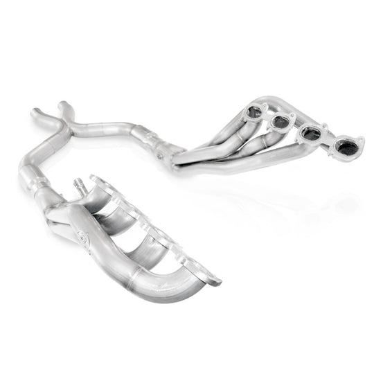 Stainless Works 2007-14 Shelby GT500 Headers 1-7/8in Primaries High-Flow Cats X-Pipe - GT145HCAT