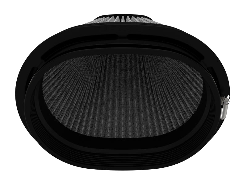 aFe Magnum FLOW Air Filter Pro DRY S (7-3/4x5-3/4in) F x (9x7in) B x (6x2-3/4in) T x (9-1/2in) H - 21-90080