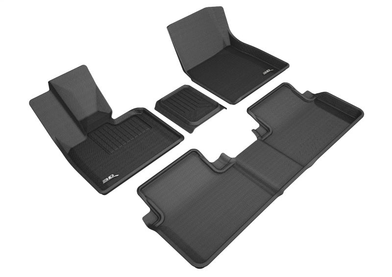 3D MAXpider 14-21 BMW i3 Kagu Black Full Set (3PCS R1) - L1BM09401509