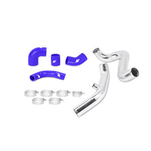 Load image into Gallery viewer, Mishimoto Mitsubishi Lancer Evolution 7/8/9 BLUE Upper Intercooler Pipe Kit - MMICP-EVO-01UBL